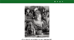 Desktop Screenshot of gargantuanwine.com